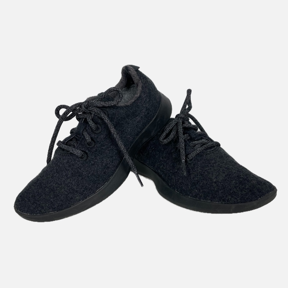 Allbirds The Wool Runners Women’s Size 8 Natural Black Sneakers Shoes EUC